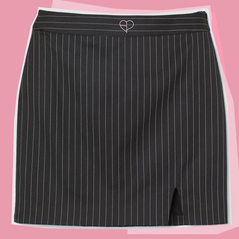 BLACKPINK X H&M Black Stripe Skirt size 16